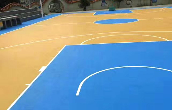 篮球、羽毛球场地坪